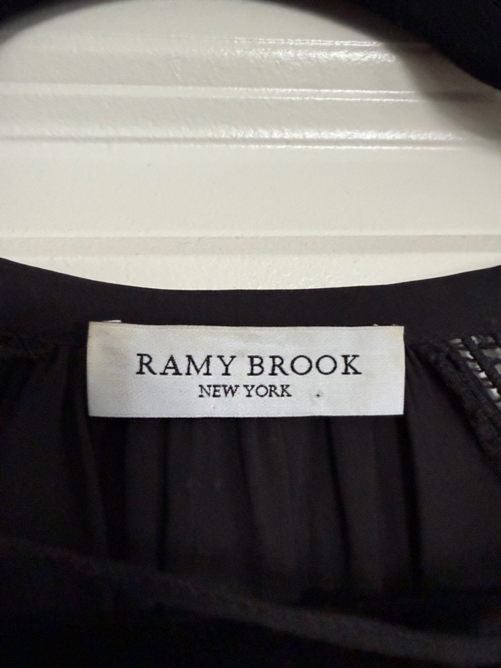 Ramy Brook Winnie Long-Sleeve Lace Panel Dress - Picture 5 of 10